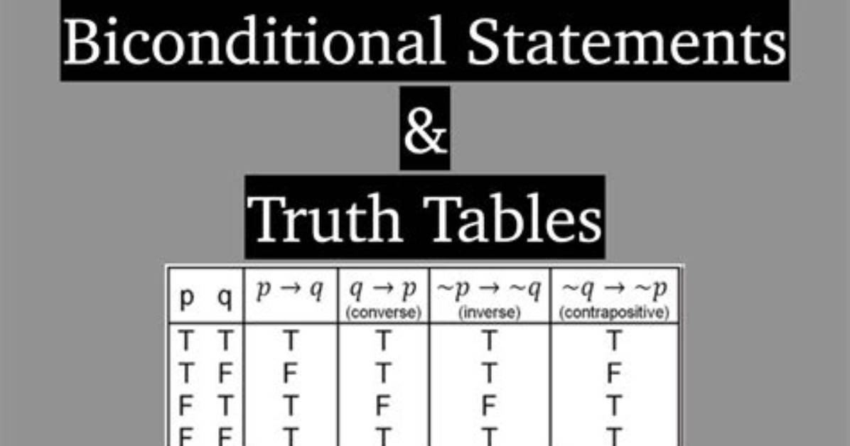 What Are Truth Statements?