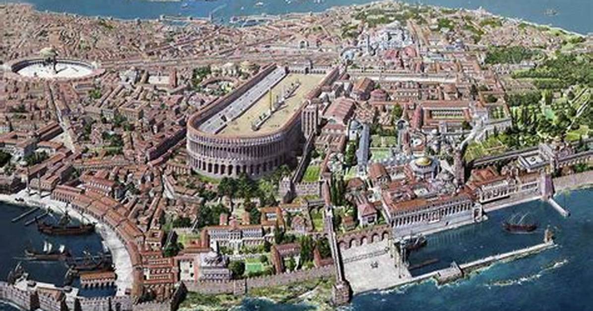 What Byzantine City Was a Wealthy Center of Trade?