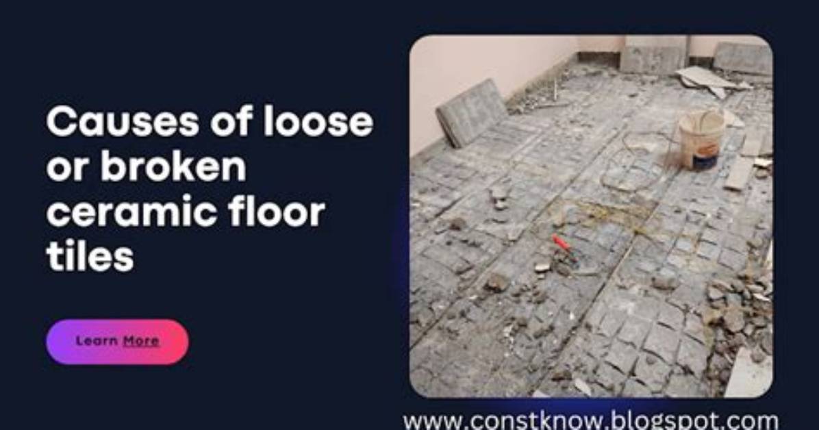 What Causes Ceramic Floor Tiles To