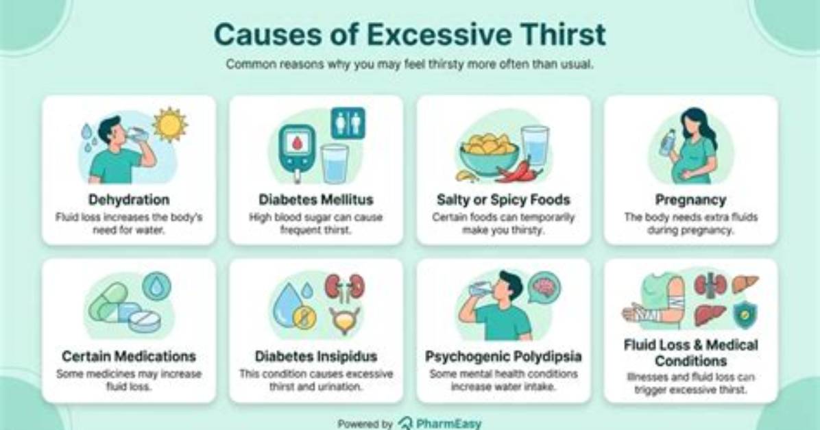 What Causes Excessive Thirst in Men?