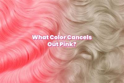 What Color Cancels Pink in Hair?
