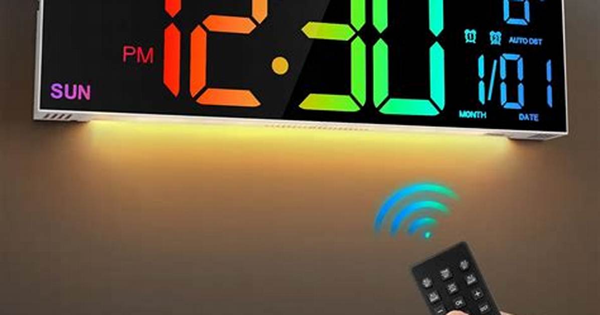 What Color Is Best for Digital Clock?