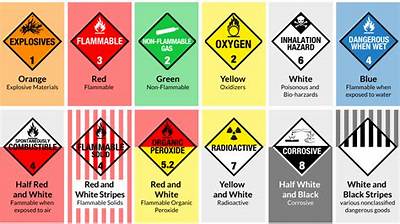 What Color Is the Placard for Explosives?