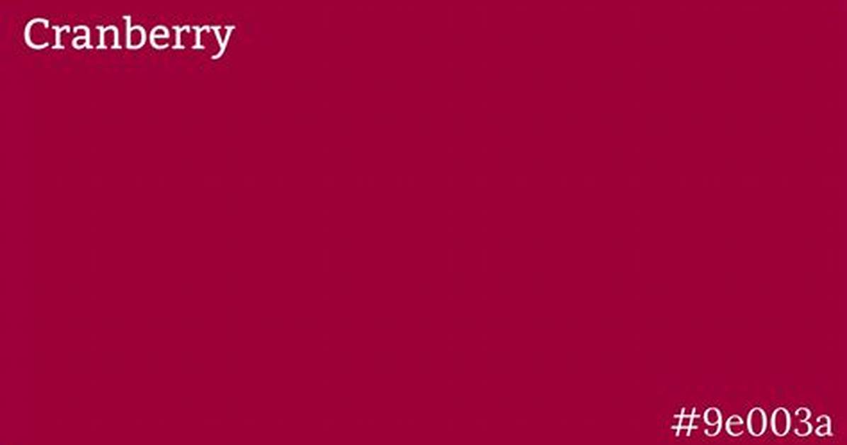 What Color Walls with a Dark Cranberry