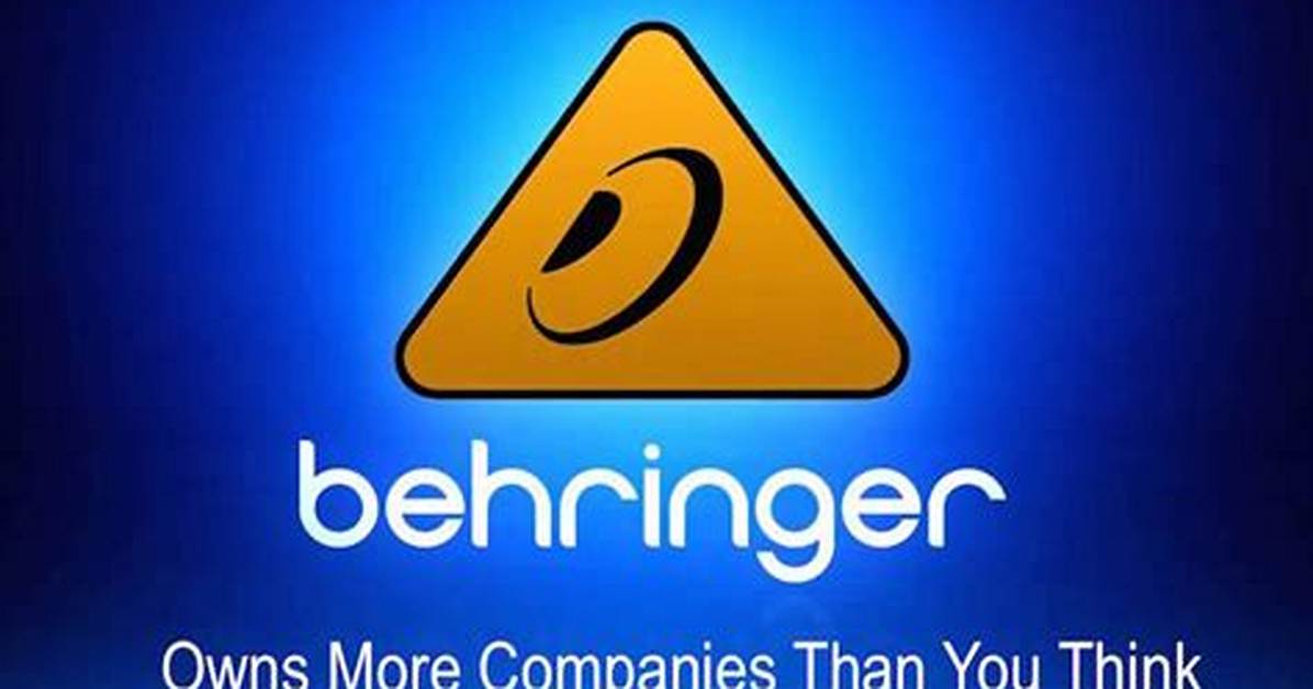 What Company Owns Behringer?