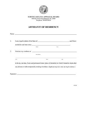 What Constitutes Residency in North Carolina for Tax Purposes?