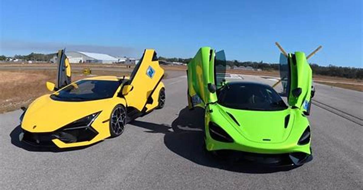 What Cost More Lamborghini or Mclaren?