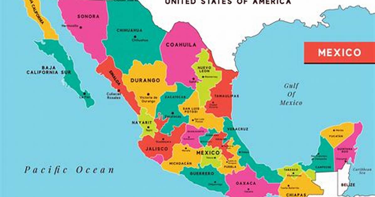 What Country Border Mexico - Lisbd-Net. Com