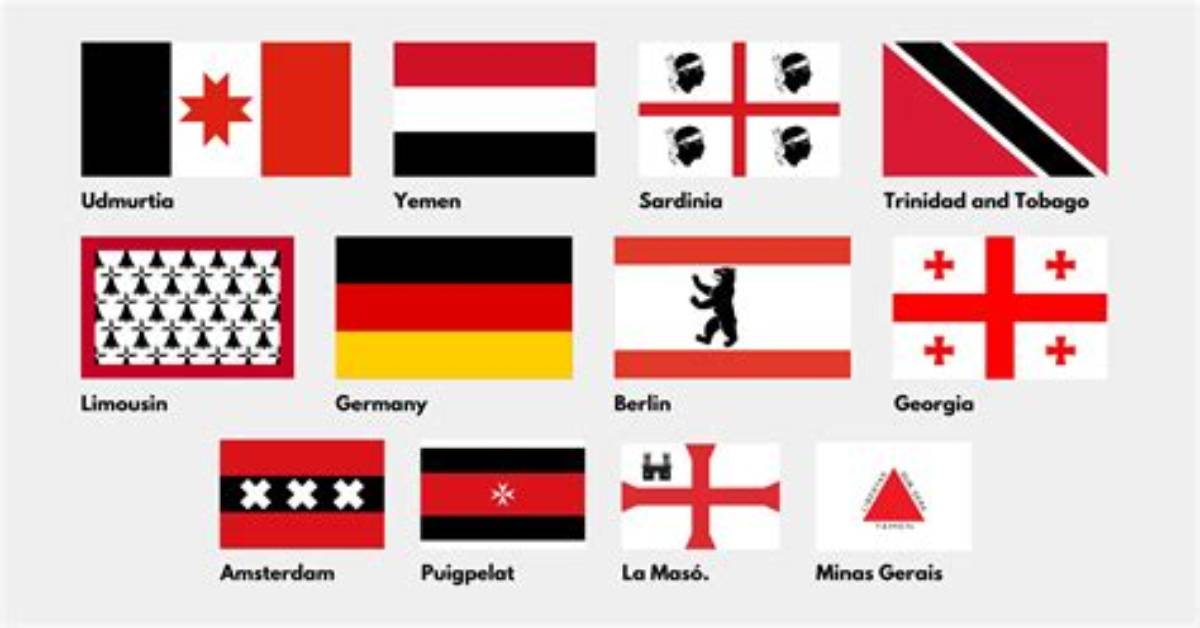 What Country's Flag Is Black Red and Green?