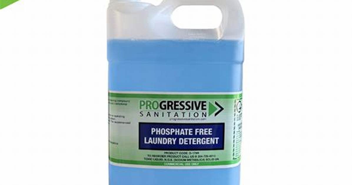 What Detergent Has a High Phosphate