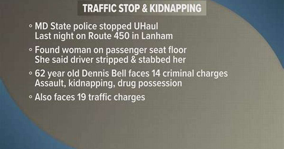 What Did Dennis Bell Do? Maryland Man Arrested After Abducted Woman Found Inside U-Haul Truck