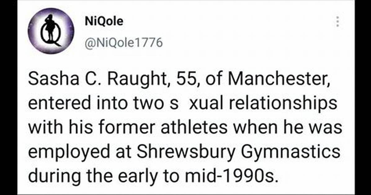 What Did Sasha Raught Do? Charges Against New Jersey Youth Gym Coach Explored