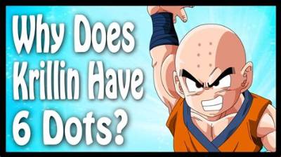 What Do the 6 Dots on Krillin's Head?