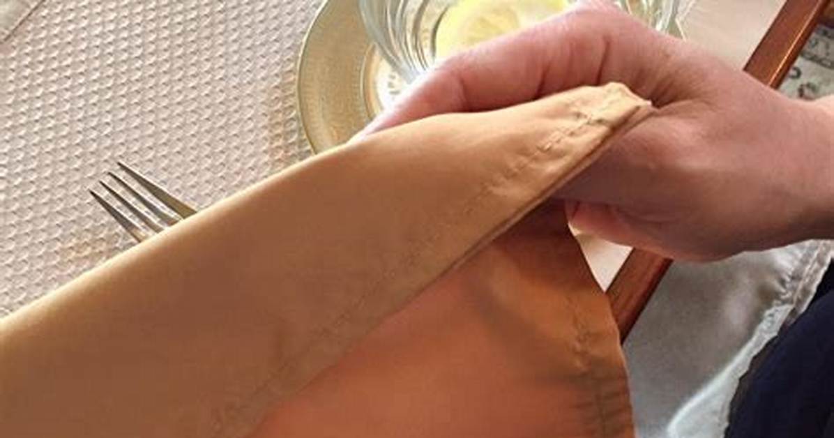What Do They Call a Napkin in England?