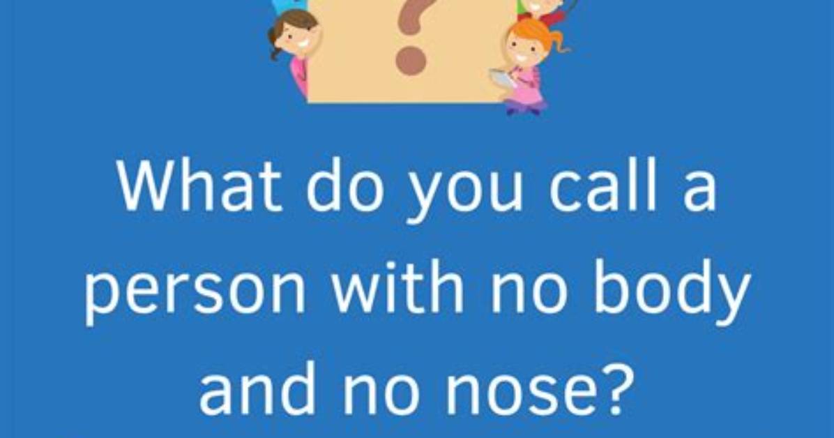 What Do You Call a Person No One Cares About?
