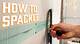 What Do You Do After Spackling Your Walls?