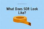 What Does 50 Cm Look Like