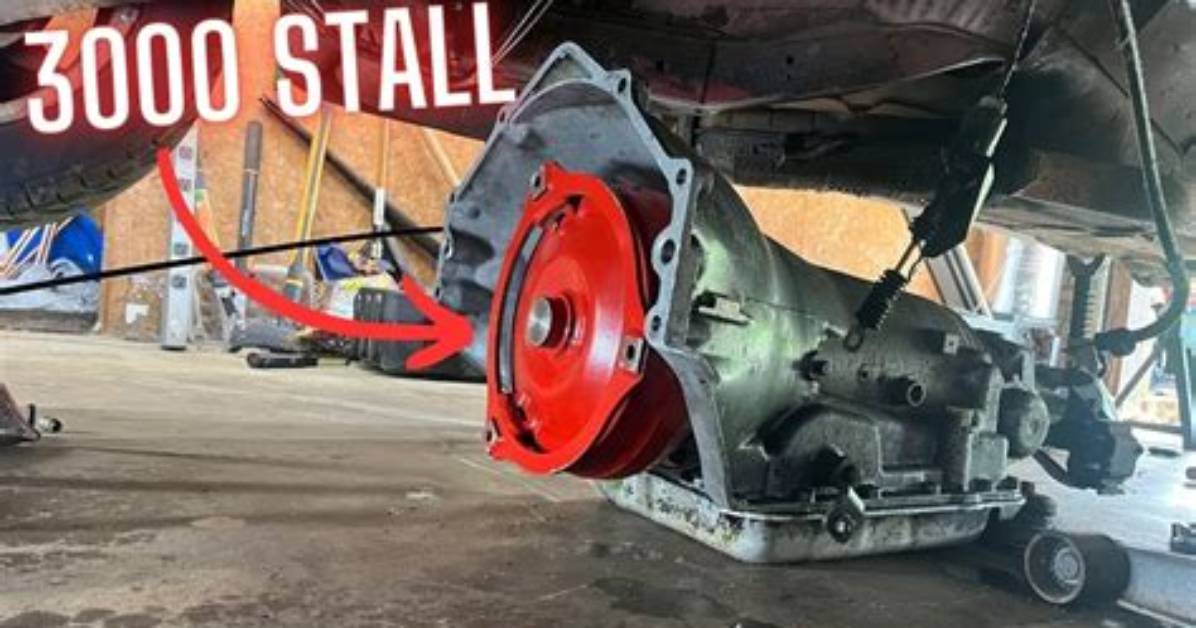 What Does a 3000 Stall Converter Do?