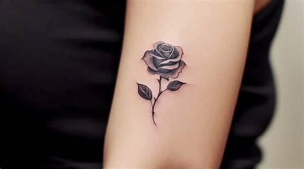 What Does a Black Rose Tattoo Symbolize?