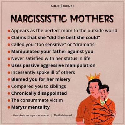 What Does a Narcissistic Mother Do to a Son?