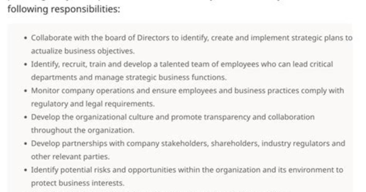 What Does an Executive Director Do at a Non Profit?