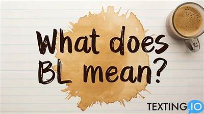 What Does Bl Mean on Beef?