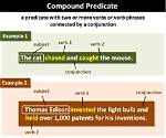 What Does Compound Predicate Mean