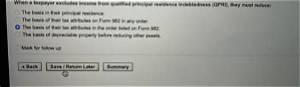 What Does Discharge of Qualified Principal Residence Indebtedness?