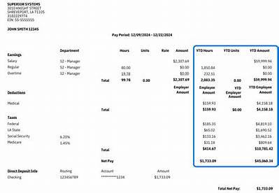 What Does End of Year Paystub Mean?