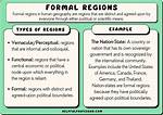 What Does Formal Region Mean