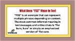 What Does Fss Mean in Text? a Comprehensive Guide to Understanding Fss