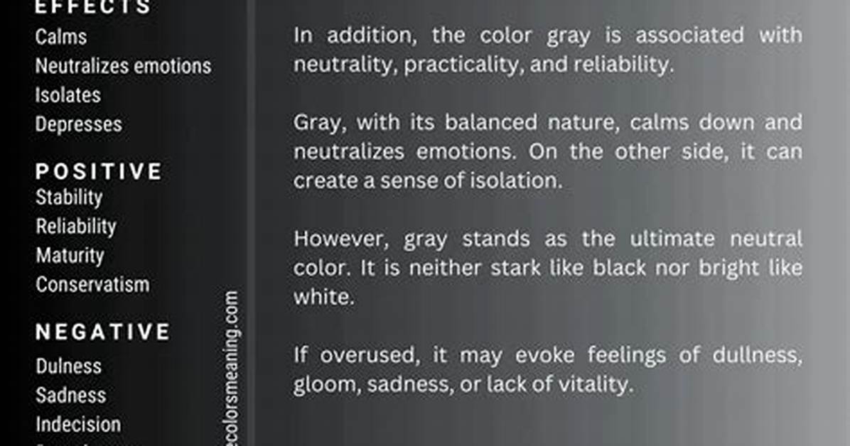 What Does Grey Mean in Chinese Culture?