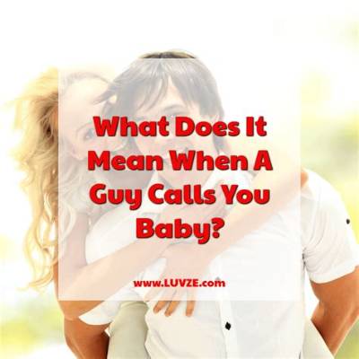 What Does It Mean If a Guy Gives You a Nickname?