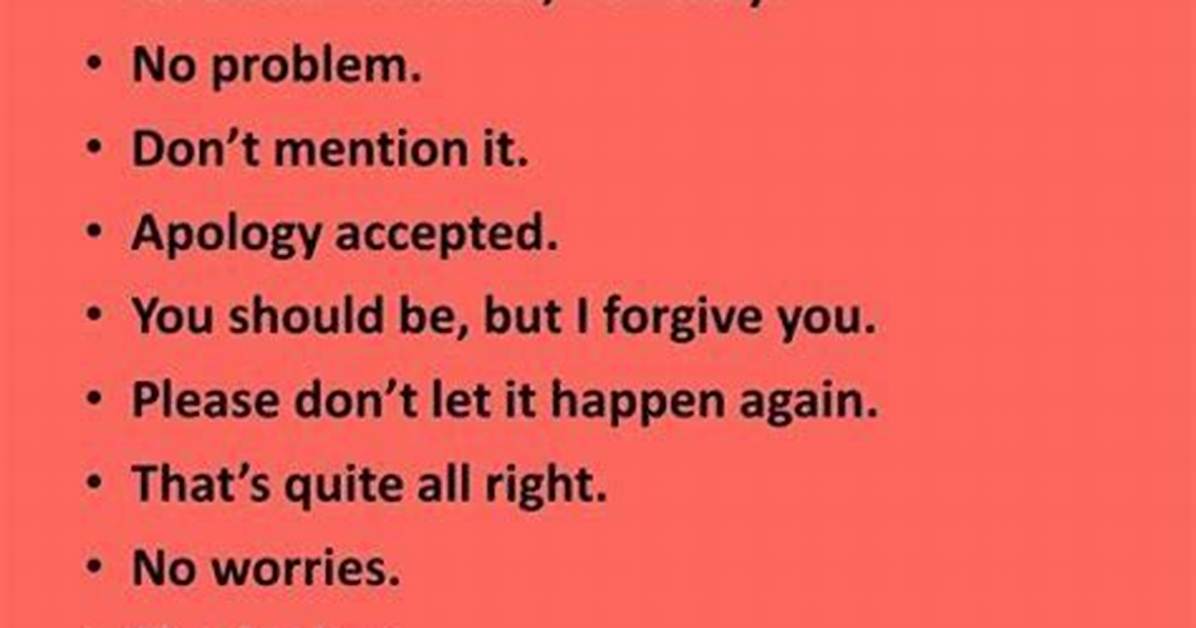 What Does It Mean When Someone Apologizes in Advance?