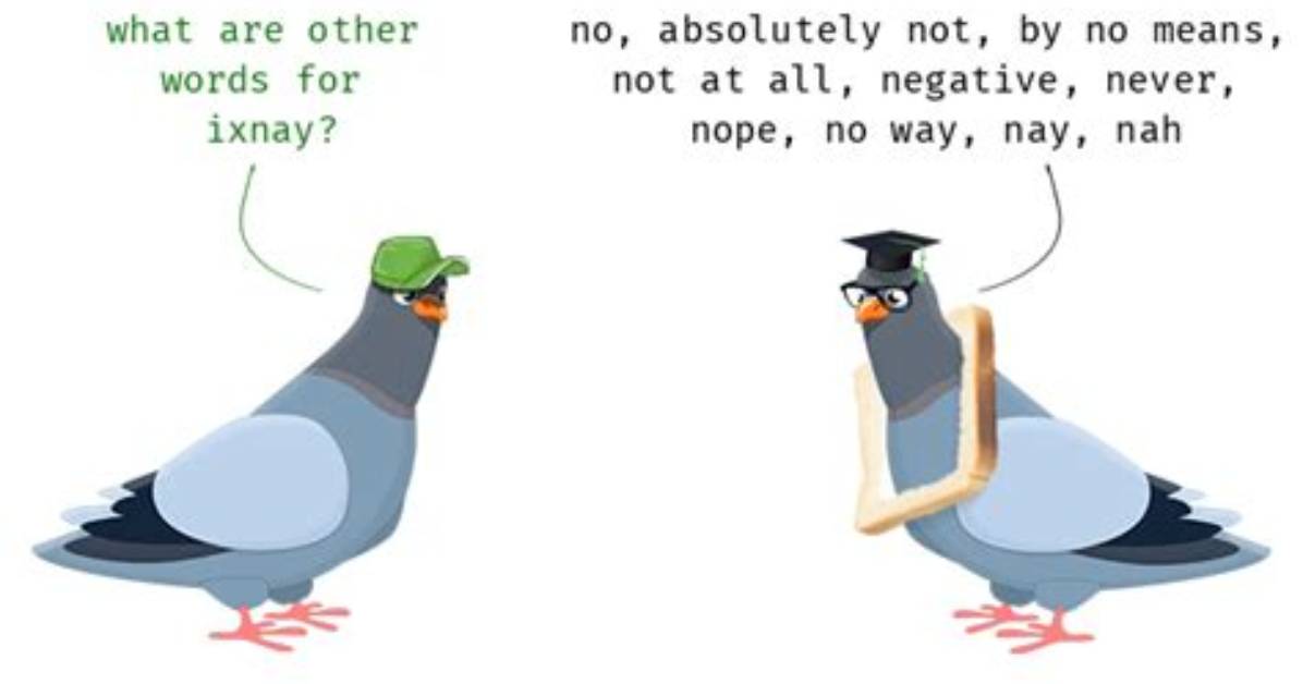 What Does Ixnay Mean Slang?