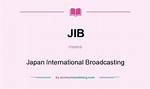 What Does Jib Mean in Slang?