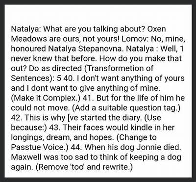 What Does Natalya Say About Oxen Meadows?