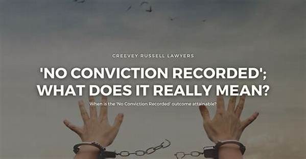 What Does No Conviction Mean?