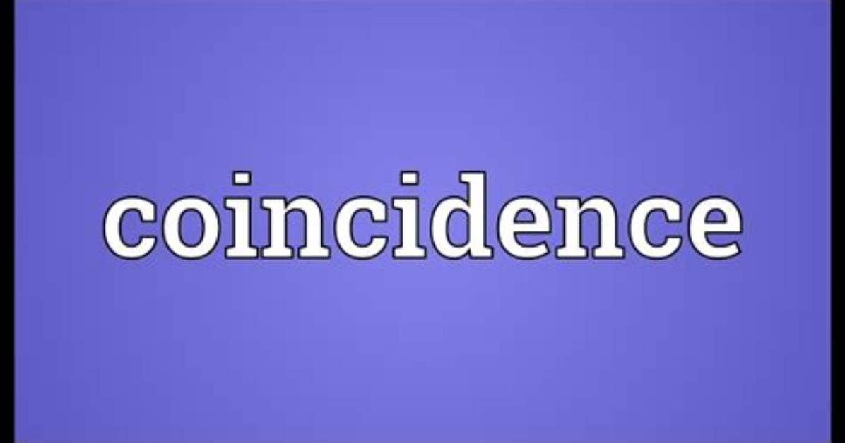 What Does Not a Coincidence Mean?