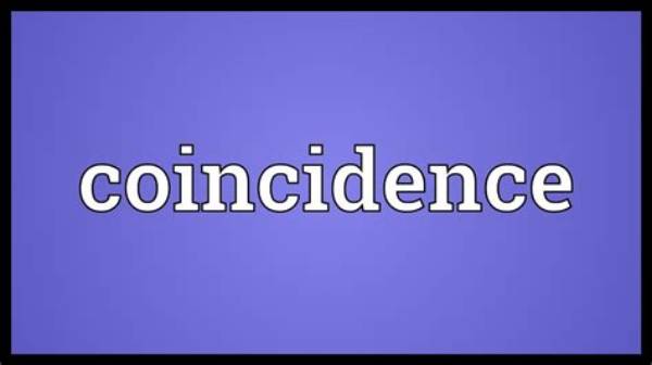 What Does Not a Coincidence Mean?