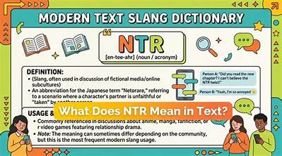 What Does Ntr Mean? Understanding the Concept Behind Ntr