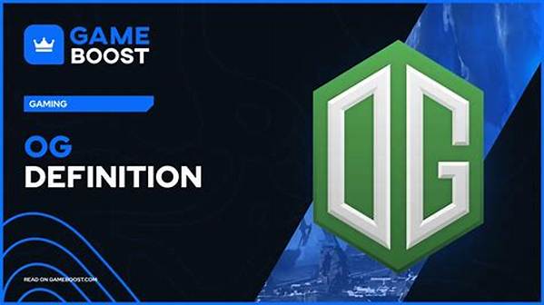 What Does Og Mean in Gaming?