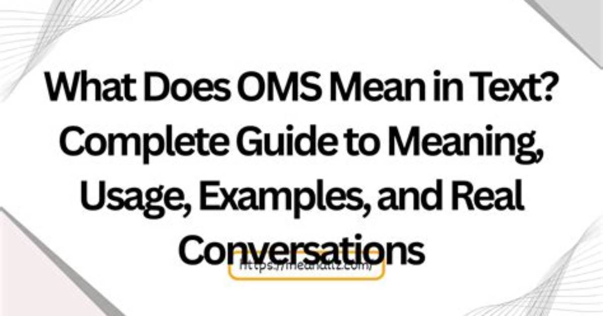 What Does Oms Mean a Comprehensive Guide to Order Management