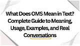 What Does Oms Mean? a Comprehensive Guide to Order Management Systems