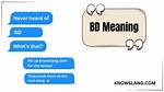 What Does "On Bd" Mean on Tiktok? a Comprehensive Guide