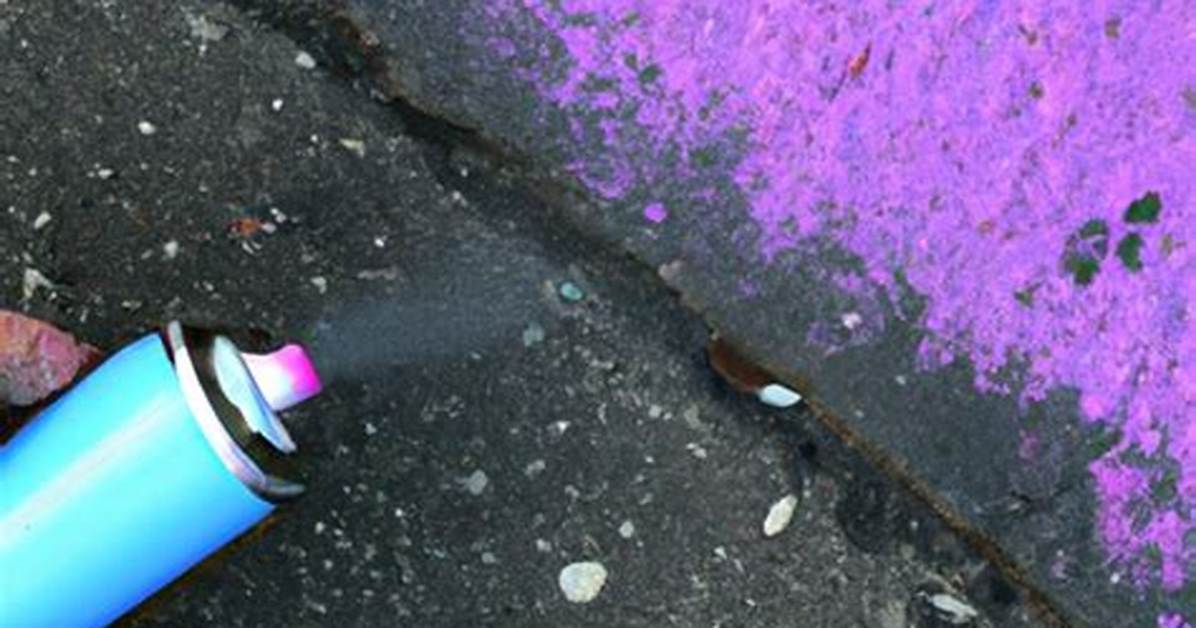 What Does Pink Spray Paint on Sidewalk Mean?