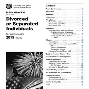 What Does Publication 504, Divorced or Separated Individuals?