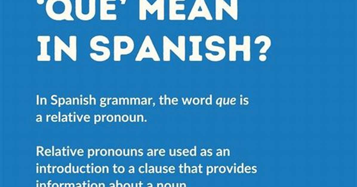 What Does Questa Mean in Spanish