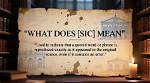 What Does Sinistrocular Mean?