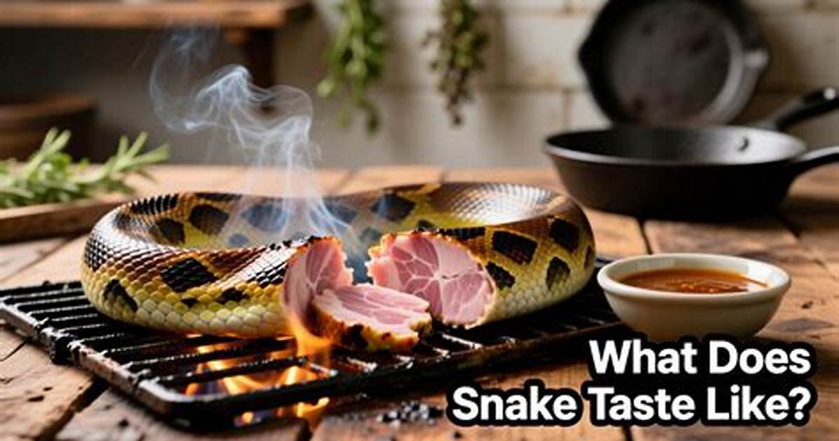 What Does Snake Taste Like?